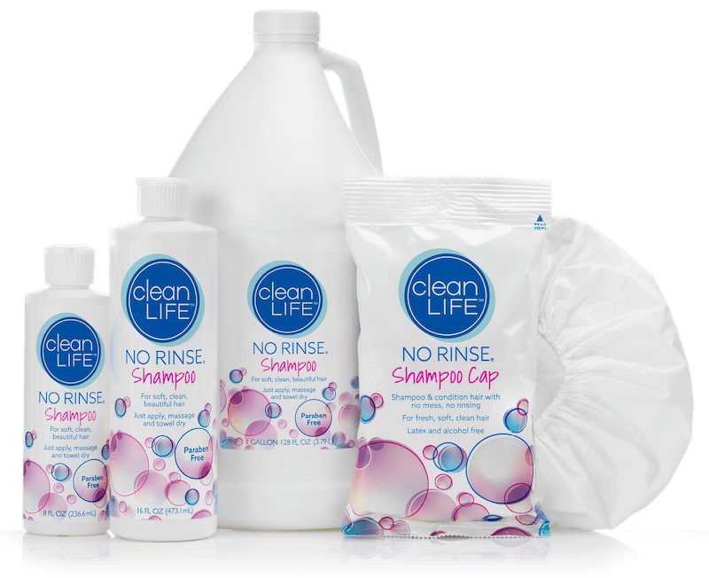 Rinse-Free Shampoo No Rinse® 16 oz. Flip Top Bottle Scented