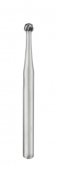 FGSL 4S Round Carbide Bur, Surgical Length, Short Shank