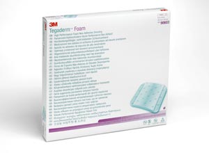 Foam Dressing 3M™ Tegaderm™ High Performance 8 X 8 Inch Square Non-Adhesive without Border Sterile