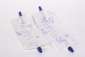 Urinary Drain Bag AMSure® Anti-Reflux Valve / Twist Drain Valve Sterile Fluid Path 600 mL Vinyl