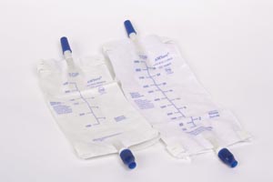 Urinary Drain Bag AMSure® Anti-Reflux Valve / Twist Drain Valve Sterile Fluid Path 600 mL Vinyl