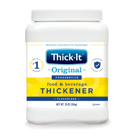 Food and Beverage Thickener Thick-It® Original 10 oz. Canister Unflavored Powder Consistency Varies By Preparation