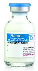 Propofol 1%, 10 mg / mL Injection Single Dose Vial 20 mL