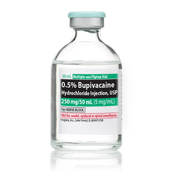 Bupivacaine HCl 0.5%, 5 mg / mL Injection Multiple Dose Vial 50 mL
