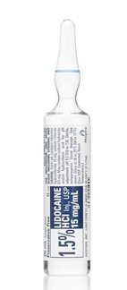 Lidocaine HCl, Preservative Free 1.5%, 15 mg / mL Injection Ampule 20 mL