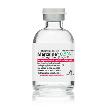 Bupivacaine HCl / Epinephrine, Preservative Free 0.5% - 1:200,000 Injection Single Dose Vial 10 mL