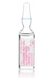Lidocaine HCl / Epinephrine 1.5% - 1:200,000 Injection Ampule 5 mL