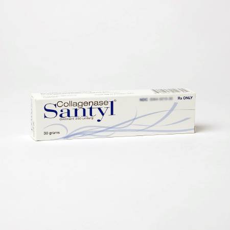 SANTYL® Collagenase Clostridium Hystoliticum / White Petrolatum 250 Units / Gram Ointment Tube 30 Gram