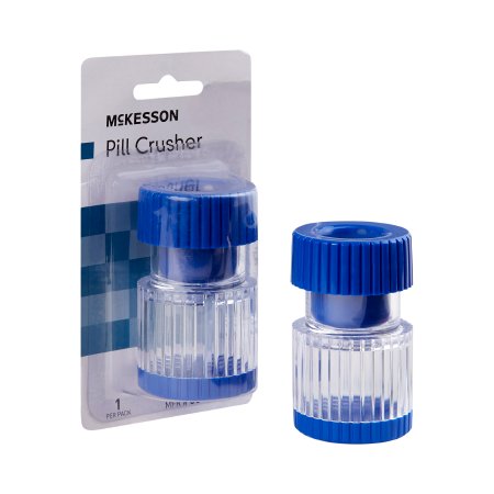 Pill Crusher McKesson Hand Operated Clear