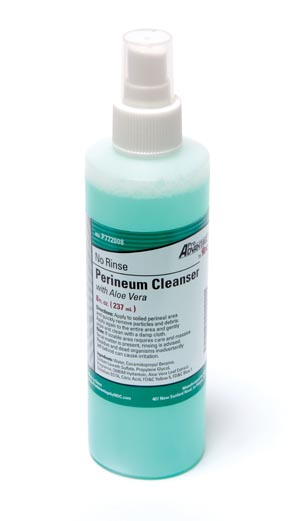 Perineum Cleanser, 8 oz Bottle, Pump Spray