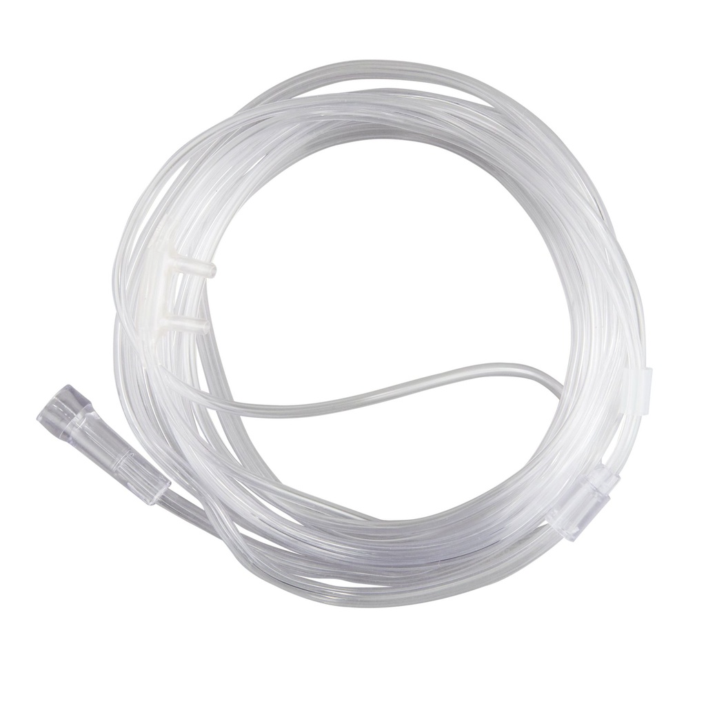 Nasal Cannula Low Flow Delivery McKesson Adult Curved Prong / NonFlared Tip