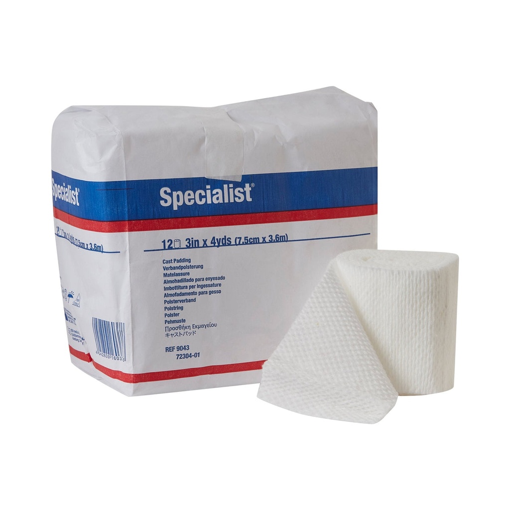 Cast Padding Undercast Specialist® 3 Inch X 4 Yard Cotton / Rayon NonSterile