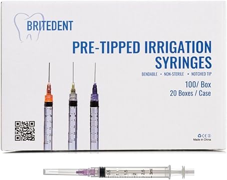 Irrigation Syringe Combo, 3cc, 30G x 25mm, 100/bx,  20 bx/cs