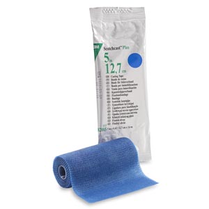 Cast Tape 3M™ Scotchcast™ Plus 5 Inch X 12 Foot Fiberglass / Resin Blue