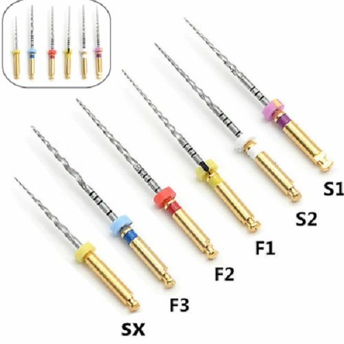 Nickel Titanium Rotary Files, L21, Assorted 6/pk 10pk/cs