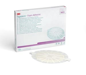 Foam Dressing 3M™ Tegaderm™ High Performance 7-1/2 X 8-3/4 Inch Oval Adhesive with Border Sterile