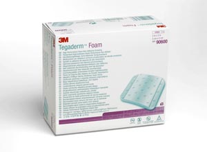Foam Dressing 3M™ Tegaderm™ High Performance 2 X 2 Inch Square Non-Adhesive without Border Sterile