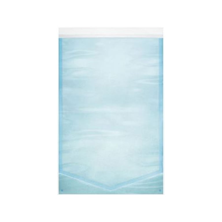Sterilization Pouch  10 X 16 Inch Transparent Blue / White Self Seal Paper / Film