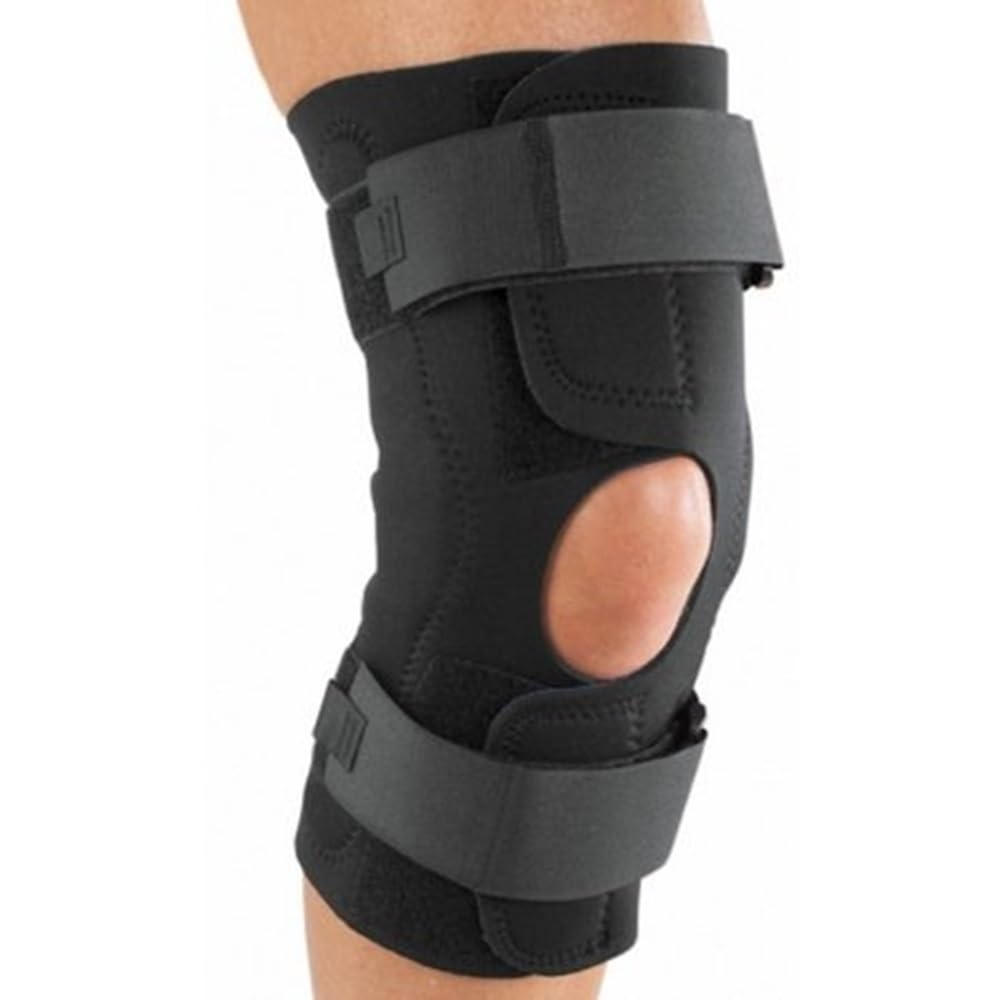 Knee Brace Reddie® Brace 2X-Large Wraparound / Hook and Loop Strap Closure 25-1/2 to 28 Inch Circumference Left or Right Knee