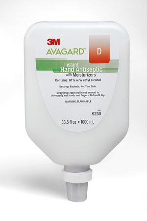 Hand Sanitizer 3M™ Avagard™ D 1,000 mL Ethyl Alcohol Gel Dispenser Refill Bottle