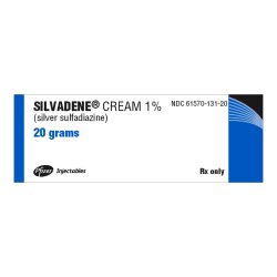 Silvadene® Silver Sulfadiazine 1% Cream 20 Gram