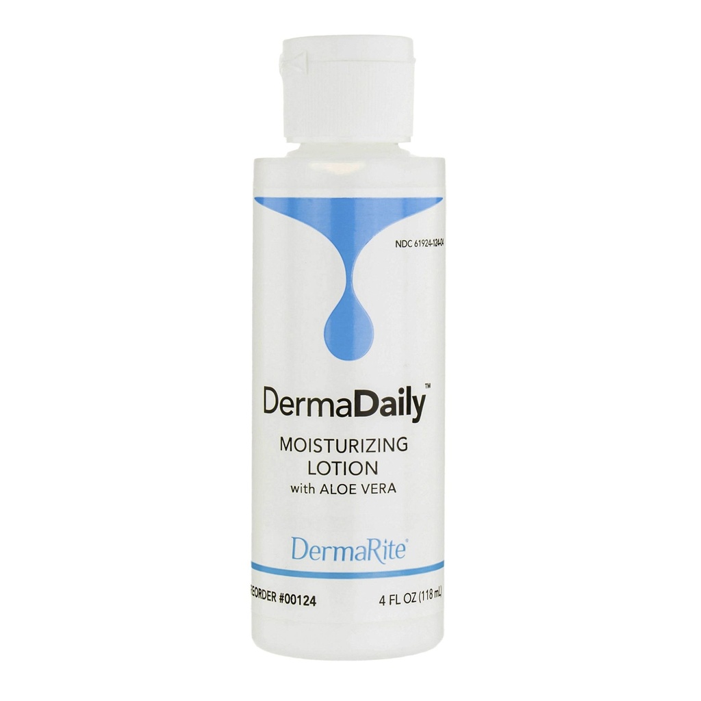 Hand and Body Moisturizer DermaDaily® 4 oz. Bottle Scented Lotion