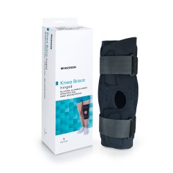 Knee Brace McKesson 2X-Large Wraparound / Hook and Loop Strap Closure with D-Rings 25-1/2 to 28 Inch Circumference Left or Right Knee
