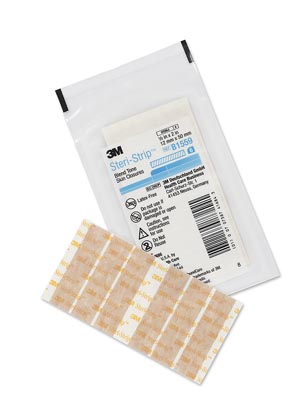 Skin Closure Strip Steri-Strip™ 1/2 X 2 Inch Nonwoven Material Flexible Strip Tan