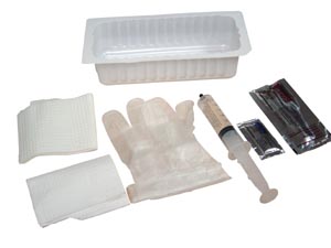 Catheter Insertion Tray AMSure® Foley Without Catheter Without Balloon Without Catheter