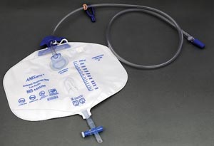 Urinary Drain Bag AMSure® Anti-Reflux Valve Sterile Fluid Path 2000 mL Vinyl