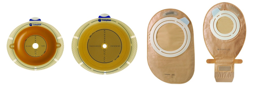 Filtered Ostomy Pouch SenSura® Flex Two-Piece System 11-1/2 Inch Length, Maxi 50 mm Stoma Drainable Flat