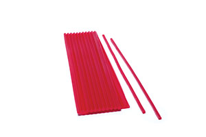 Rope Wax, Square, Red, 55 Strips/bx (MOQ = 5 boxes)