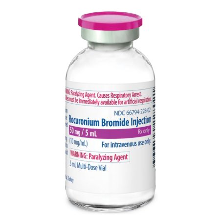 Rocuronium Bromide 10 mg / mL Injection 5 mL