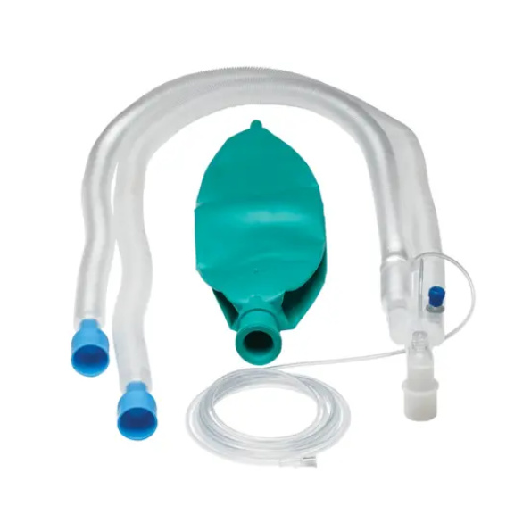 Portex® Anesthesia Breathing Circuit Expandable Tube 108 Inch Tube Dual Limb Adult 3 Liter Bag Single Patient Use