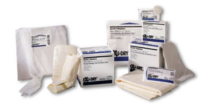 Wound Dressing Exu-Dry Polyethylene / Rayon / Cellulose 9 X 15 Inch