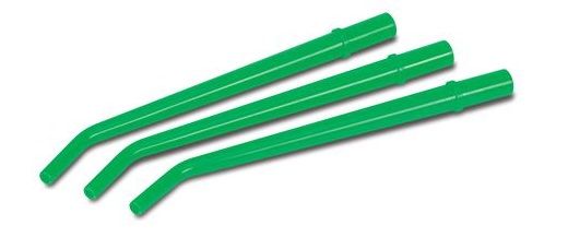 Surgical Aspirator Tips, Green, Large Tip,  25/bg, 100 bg/cs