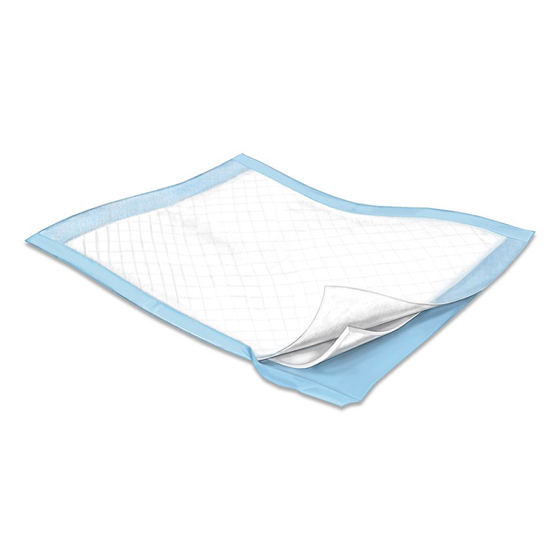 Underpad Simplicity™ Extra 17 X 24 Inch Disposable Fluff Light Absorbency