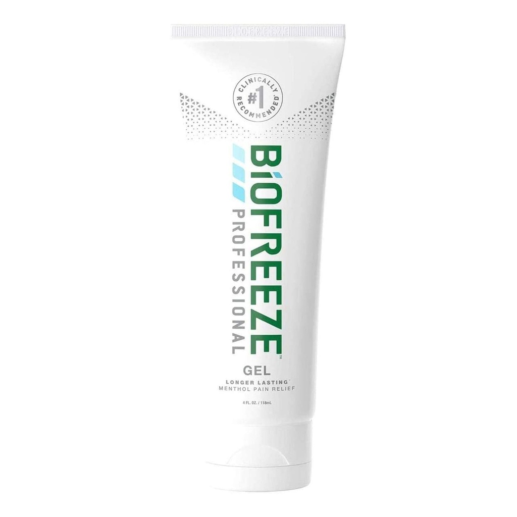 Topical Pain Relief Biofreeze® Professional 5% Strength Menthol Topical Gel 4 oz.