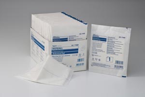 Abdominal Pad Dermacea™ Nonwoven Fluff 8 X 10 Inch Rectangle Sterile