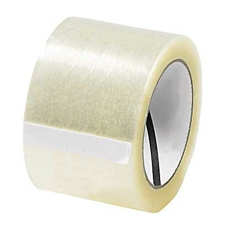 Heavy-Duty Carton Packaging Tape, 3&quot; Core, 1.88&quot; x 55 yds, Clear, 6/Pack