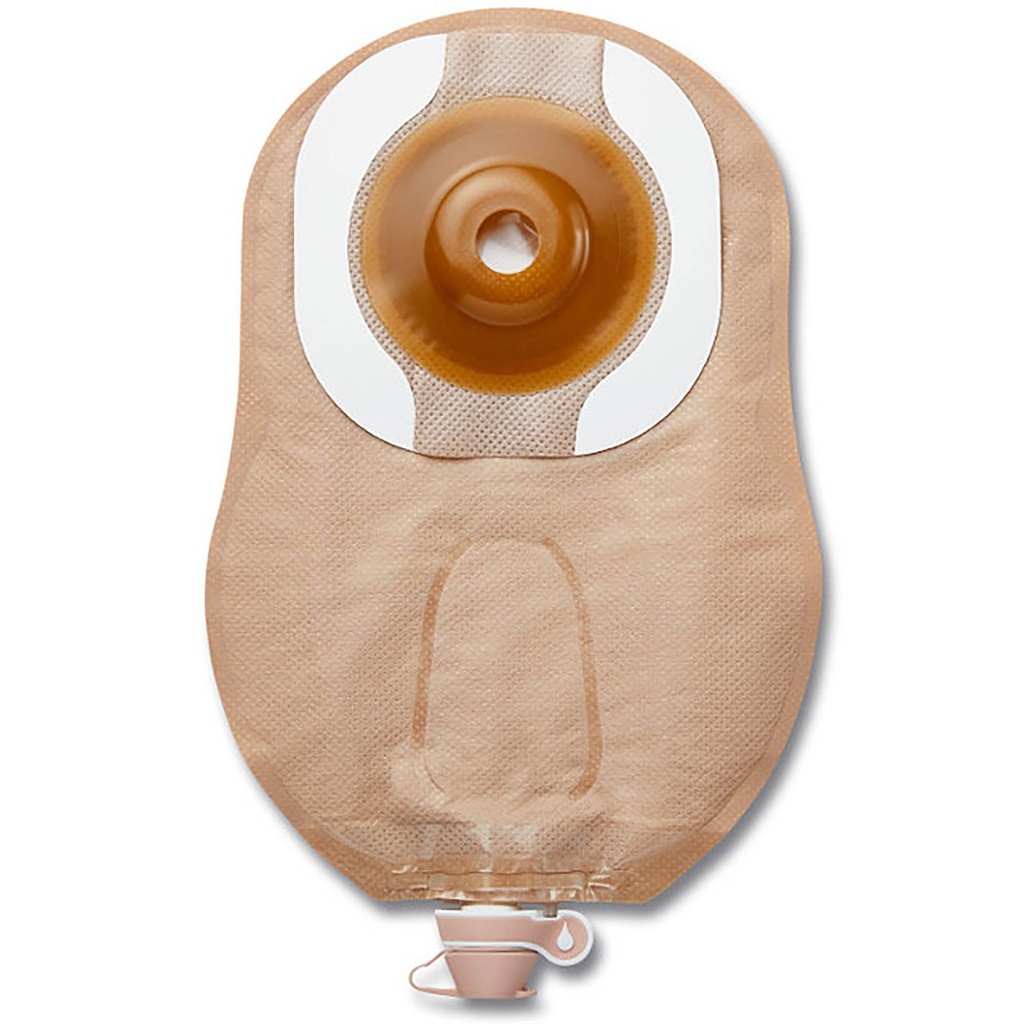 Urostomy Pouch Premier™ One-Piece System 9 Inch Length 1-1/8 Inch Stoma Drainable Convex, Pre-Cut