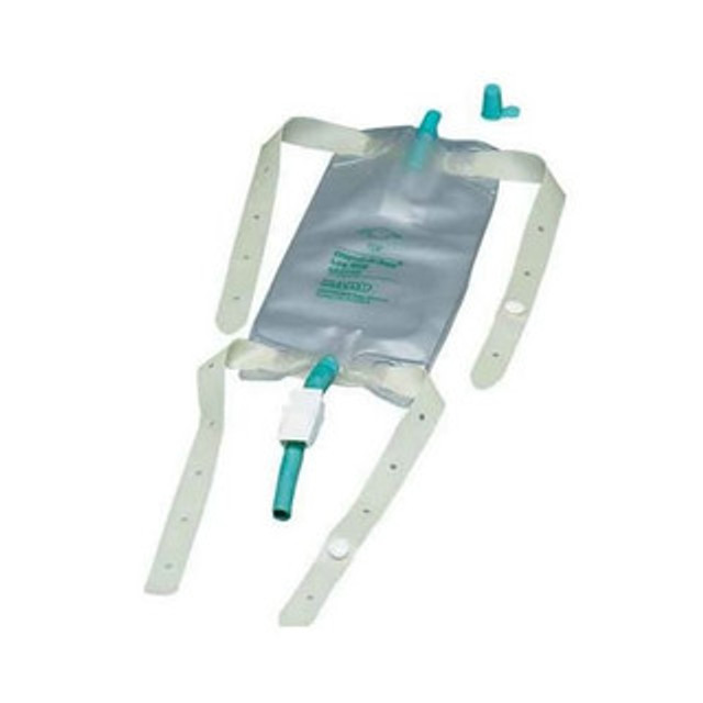 Urinary Leg Bag Bard® Dispoz-a-Bag® Anti-Reflux Valve Sterile 19 oz. Vinyl