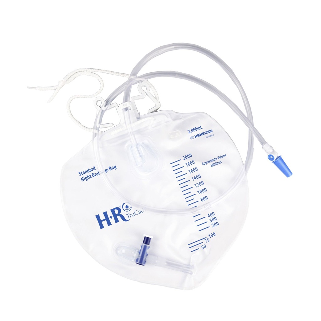 Urinary Night Drainage System TruCath® Anti-Reflux Valve Sterile 2000 mL