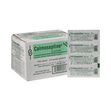 Skin Protectant Calmoseptine® 0.125 oz. Individual Packet Scented Ointment