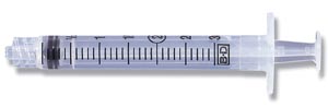 General Purpose Syringe BD Luer-Lok™ 3 mL Blister Pack Luer Lock Tip Without Safety