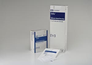 Adhesive Dressing Telfa™ 4 X 5 Inch Nonwoven Rectangle White Sterile