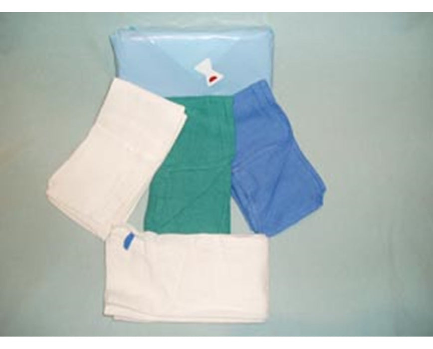 O.R. Towel, Sterile, 17&quot; x 26&quot;, Blue