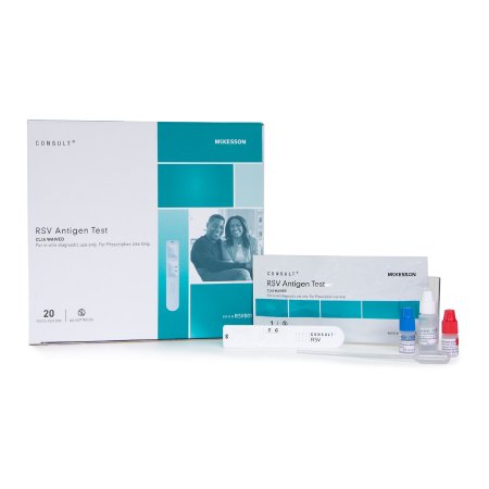 Respiratory Test Kit McKesson Consult™ RSV 20 Tests CLIA Waived