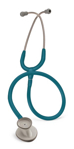 Classic Stethoscope 3M™ Littmann® Lightweight II S.E. Caribbean Blue 1-Tube 28 Inch Tube Double-Sided Chestpiece