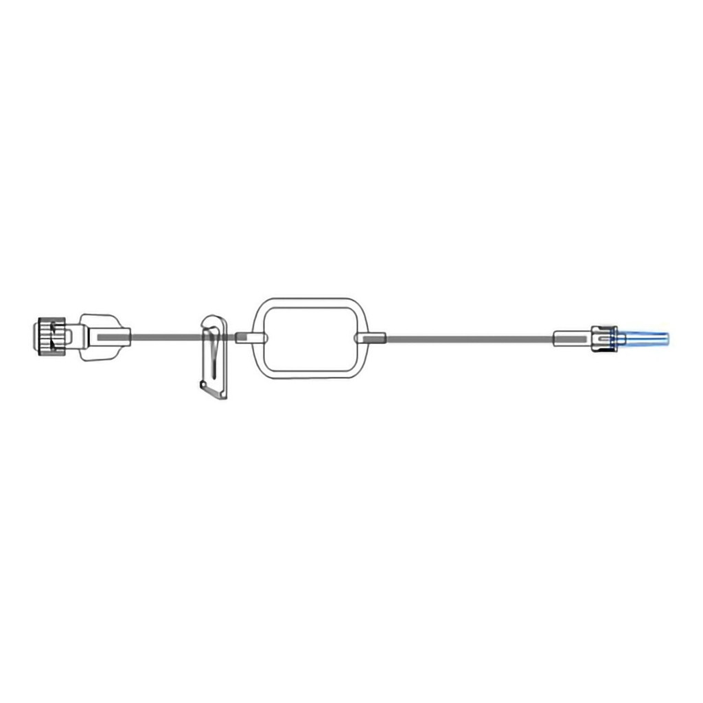Extension Set McKesson 8 Inch Tubing Without Ports 0.46 mL Priming Volume